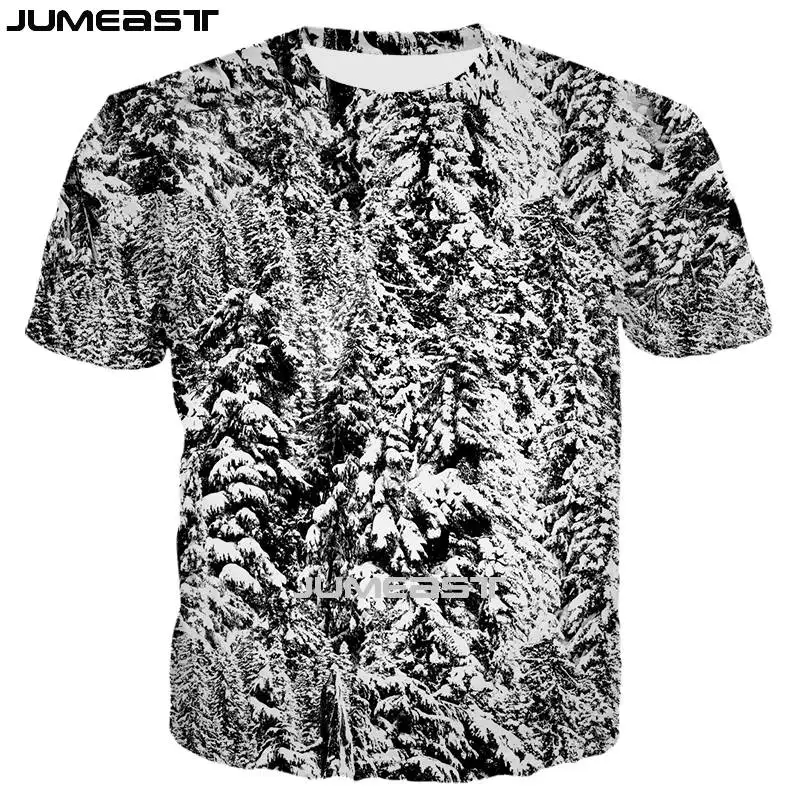 Jumeast Summer Oversized Men T-Shirt 3D Printed Reed Camouflage Hunting Harajuku Streetwear Women Short Sleeve Tees Fashion Tops