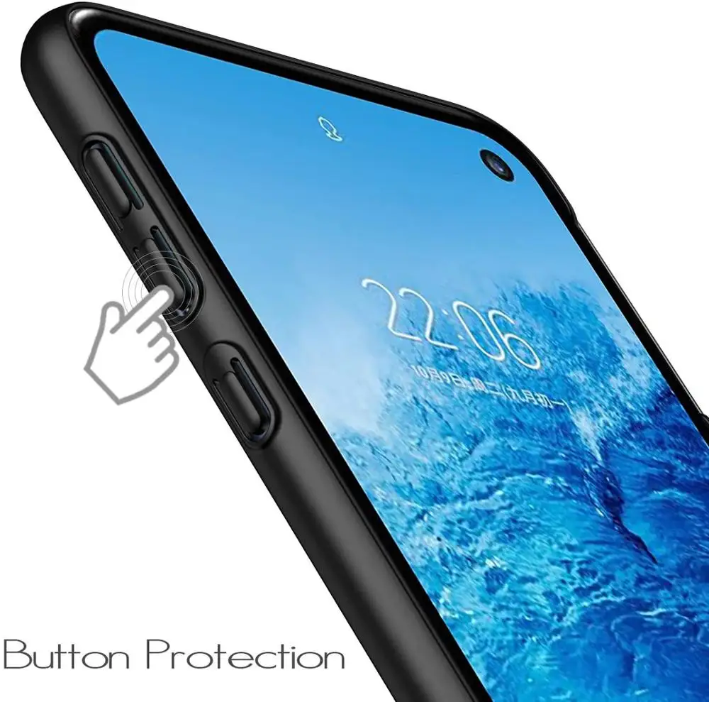 For Samsung Galaxy A50 A70 A80 A20 Top Quality Ultra Thin Hard Cover Case For Galaxy S10e Luxury Slim Matte Plain Black PC Cases