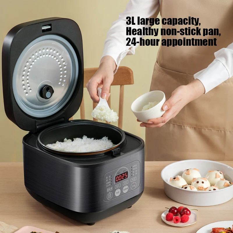 Supor Rijstkoker Huishoudelijke 3L Smart Bal Ketel Grote Capaciteit Multifunctionele Rijst Koken Pot Cake Stoom Rijstkoker