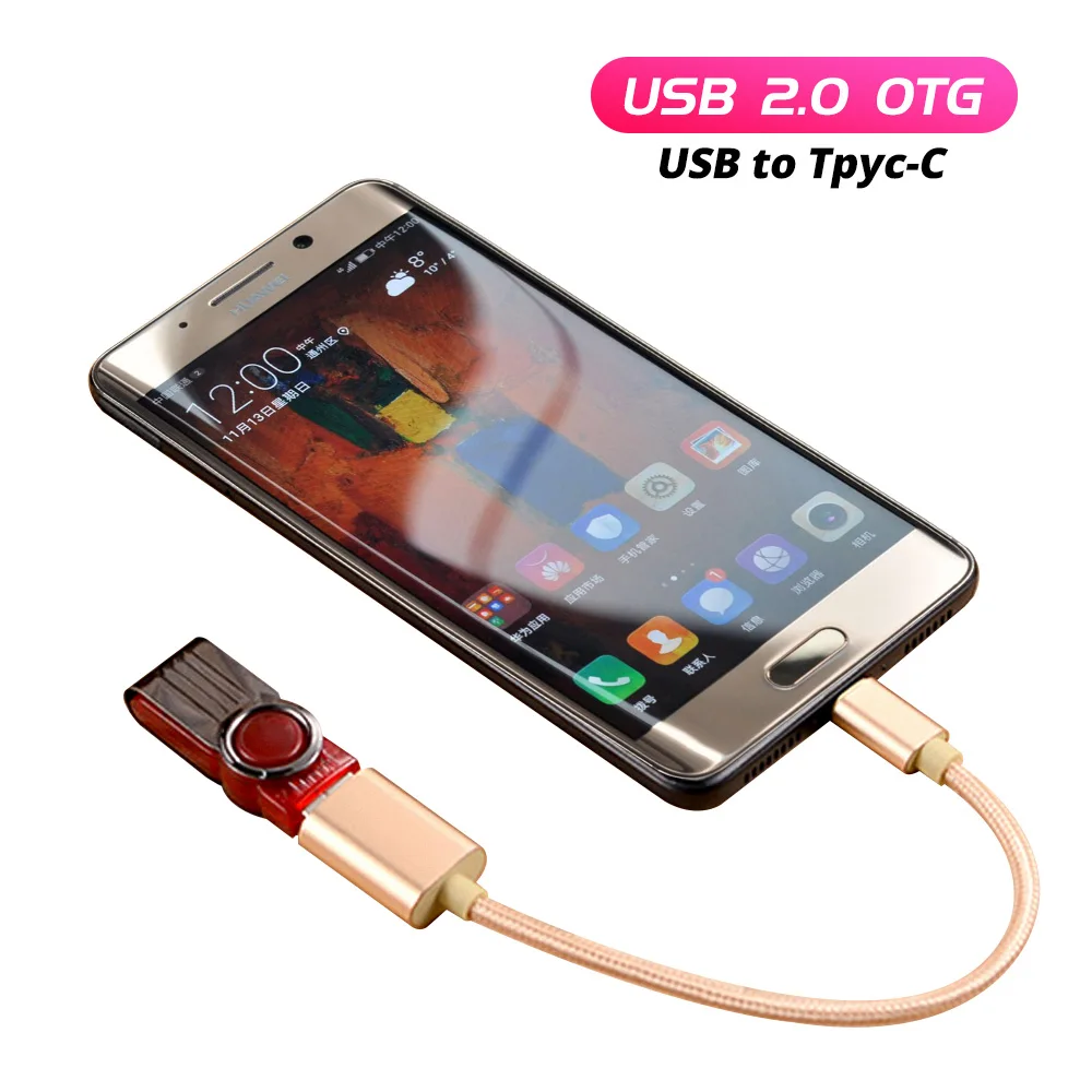 New Type C MicroUSB OTG Adapter USB Type C Female Converter Cable Flash Drive Reader Mouse Gamepad Tablet Phone Converter