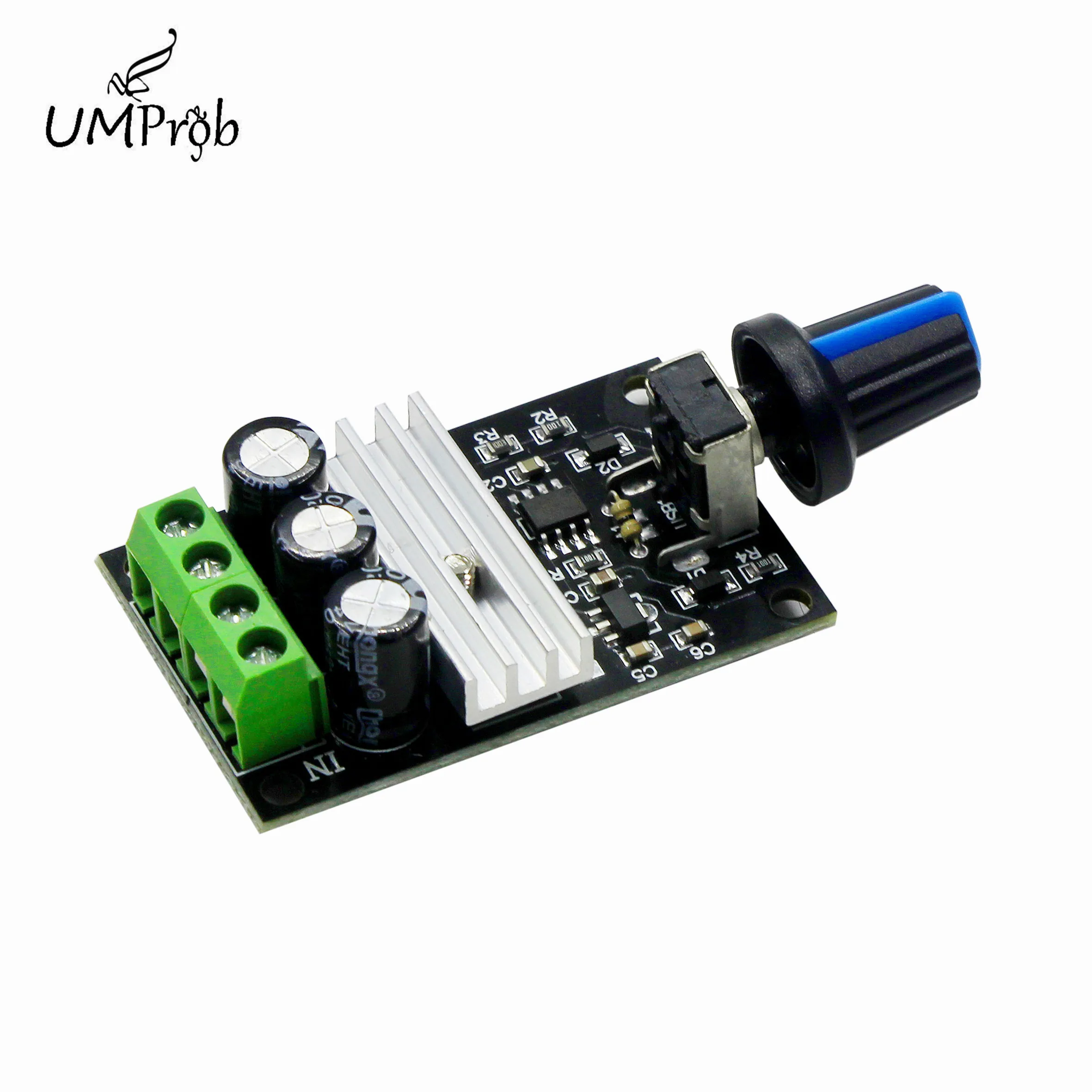PWM DC 6V 12V 24V 28V 3A Max Motor Speed Control Module DC Motor Switch Controller