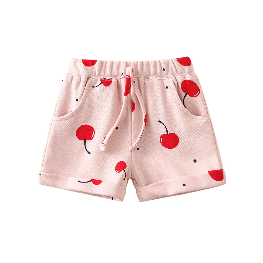 Summer Kids Boys Girls Casual Shorts High Quality Cotton Baby Beach Shorts Girl Bottoms for Summer