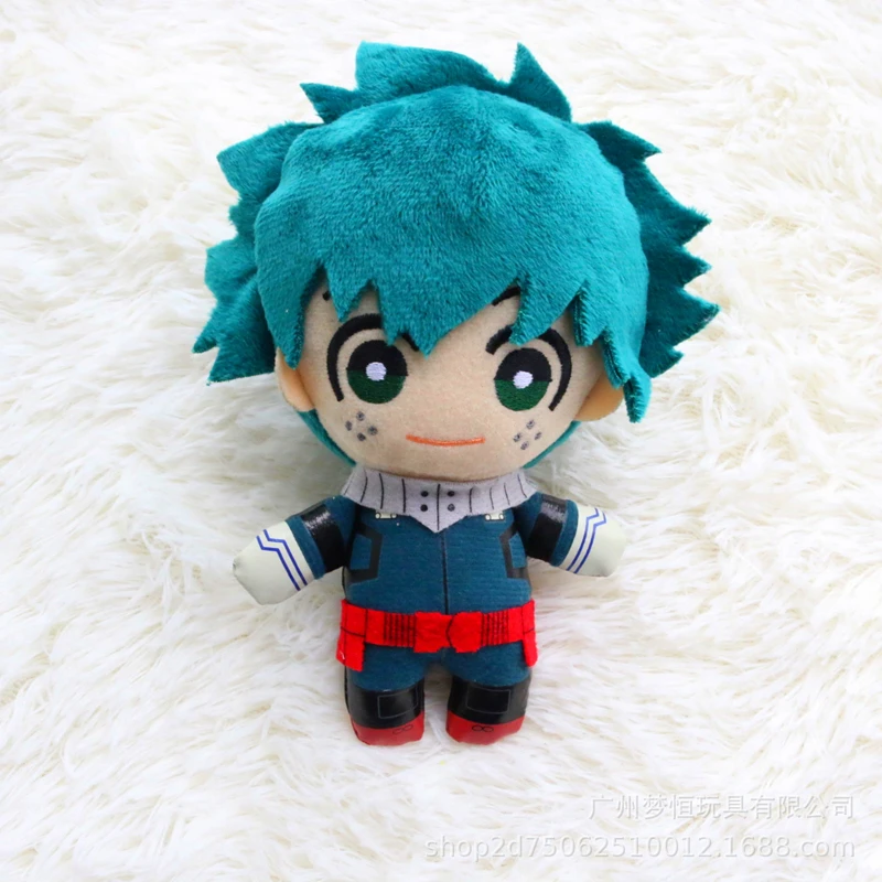 15CM My Hero Academia Anime Izuku Midoriya Katsuki Bakugou Shouto Todoroki Peluche Ciondolo Giocattolo Morbido Peluche Bambola Regalo