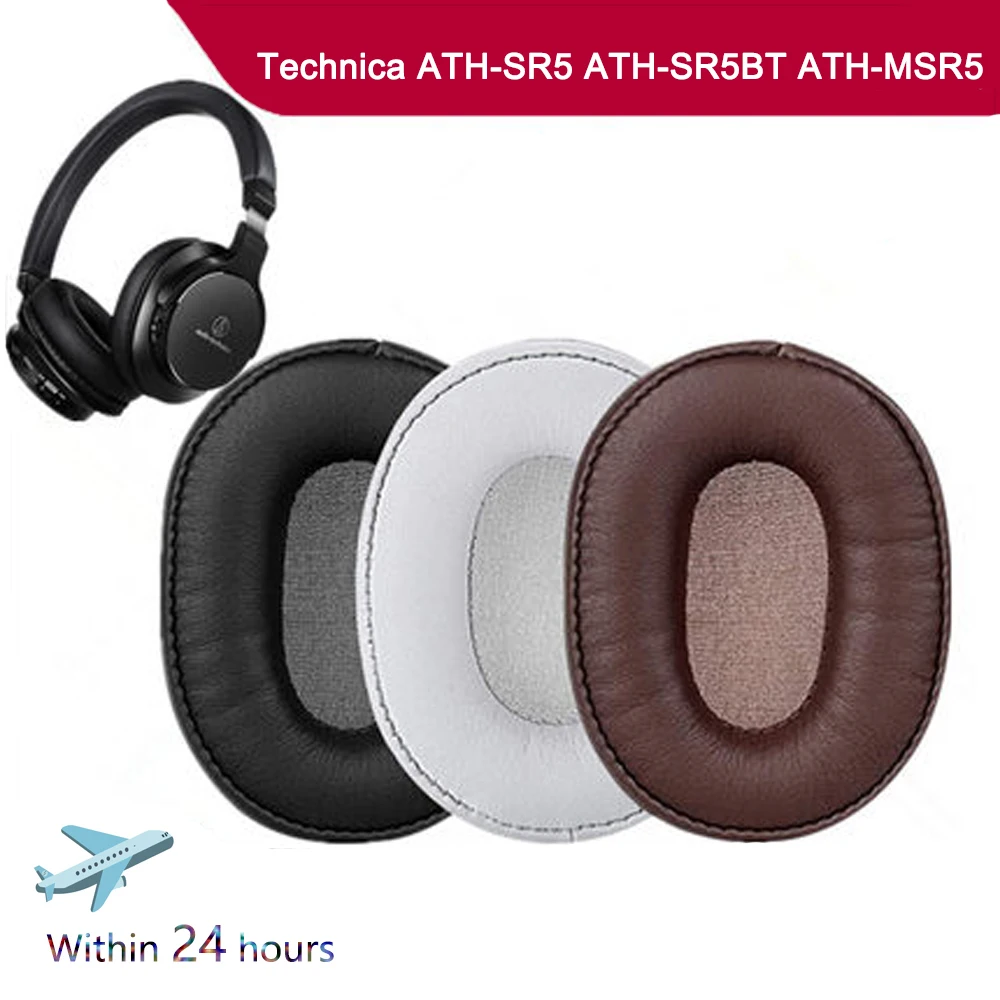 1 pair of Earpads for Technica ATH-SR5 SR5BT MSR5 Headphones Pillow Sleeve Cushion Cover Earpads Earmuff Replacement Parts