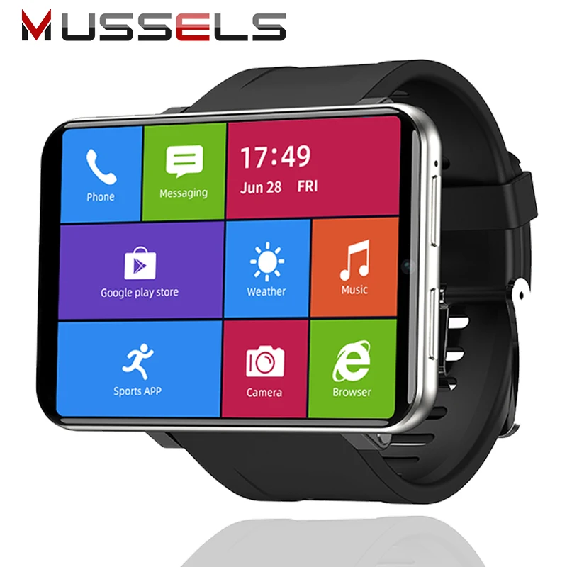 

Smart Watch 4G Watch Phone 2.86 Inch Face Id 2880Mah 3Gb Ram 32Gb Rom Ip67 Waterproof Android Smart Watch 8.0Mp For Ios Android