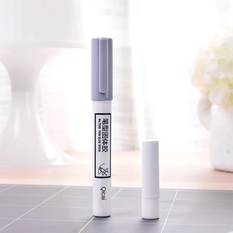 Pen-shaped Solid Glue Office Students Kids Handmade DIY Pen-shaped glue Stick Security Solid Stationery Office Supplies