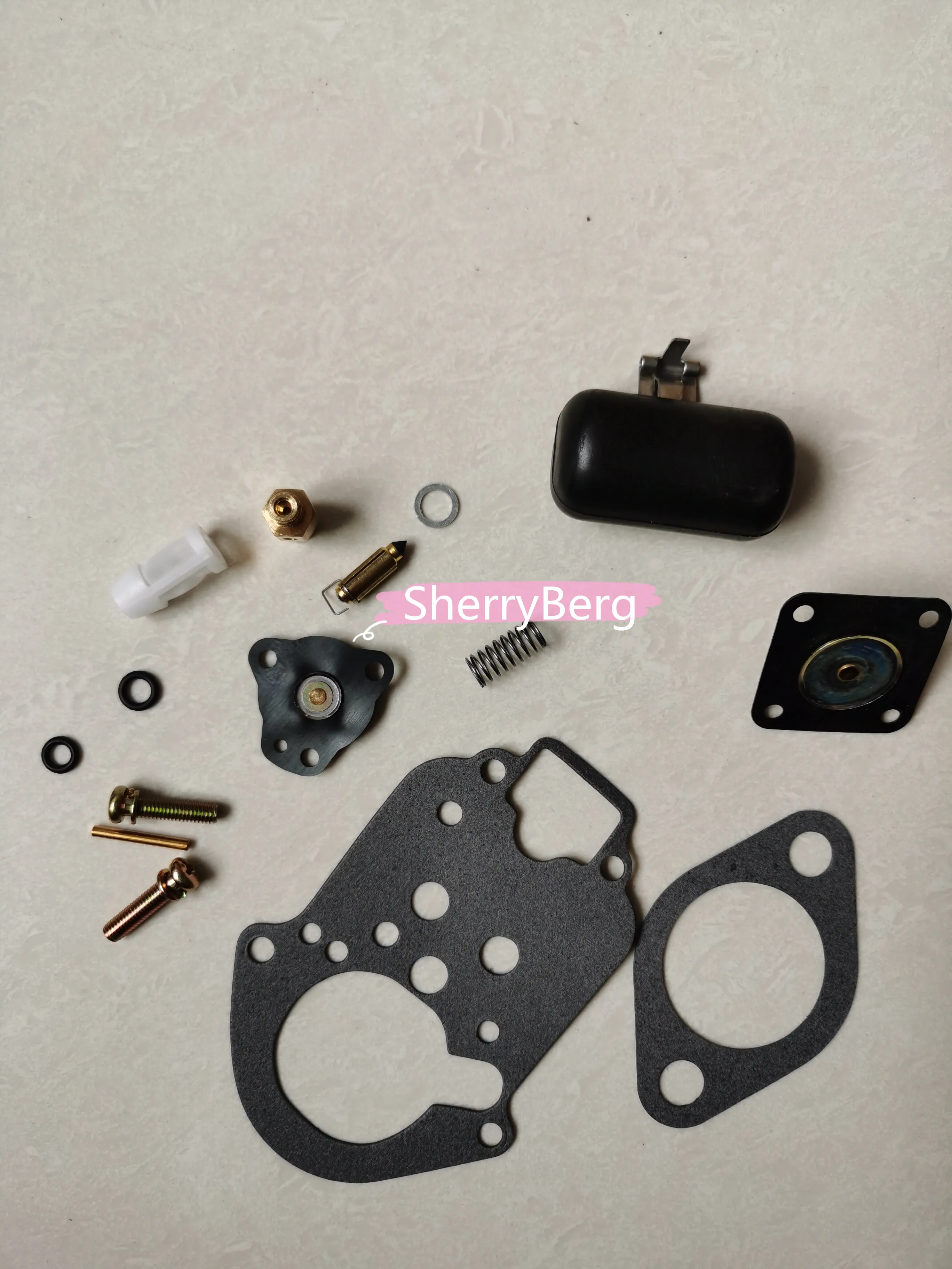 SherryBerg carburetor repair kit rebuild kit gasket Kit for WEBER FAJS 34 ICH/ICT CARB/ CARBURETTOR SERVICE KIT OE WE446 W Float