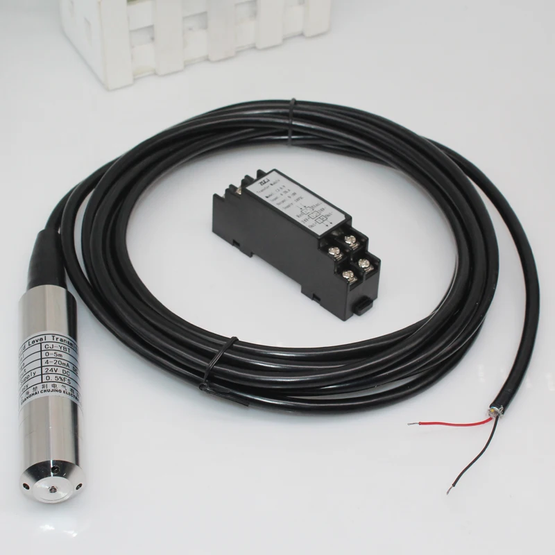 Imagem -02 - Saída Profundidade Sensor de Transmissor de Nível de Água Sensor de Nível de Água Sensor de Nível de Líquido 24v 1m 2m 3m 4m 5m 10m 010v
