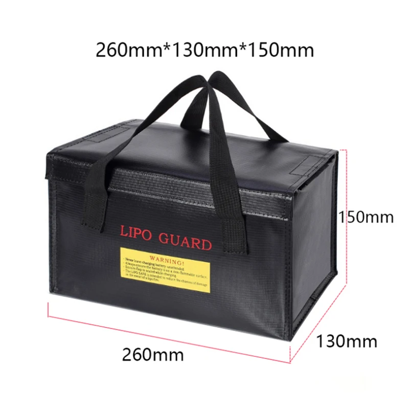 Fireproof Safety Bag LiPo Battery Portable Lipo Guard Explosion Proof Fire Resistant Charging Sack Battery Safe Bag For Battey