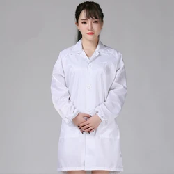 Anti static clothes and Cleanroom Clothes working clothes ESD Coat Clothes Color  Blue&White