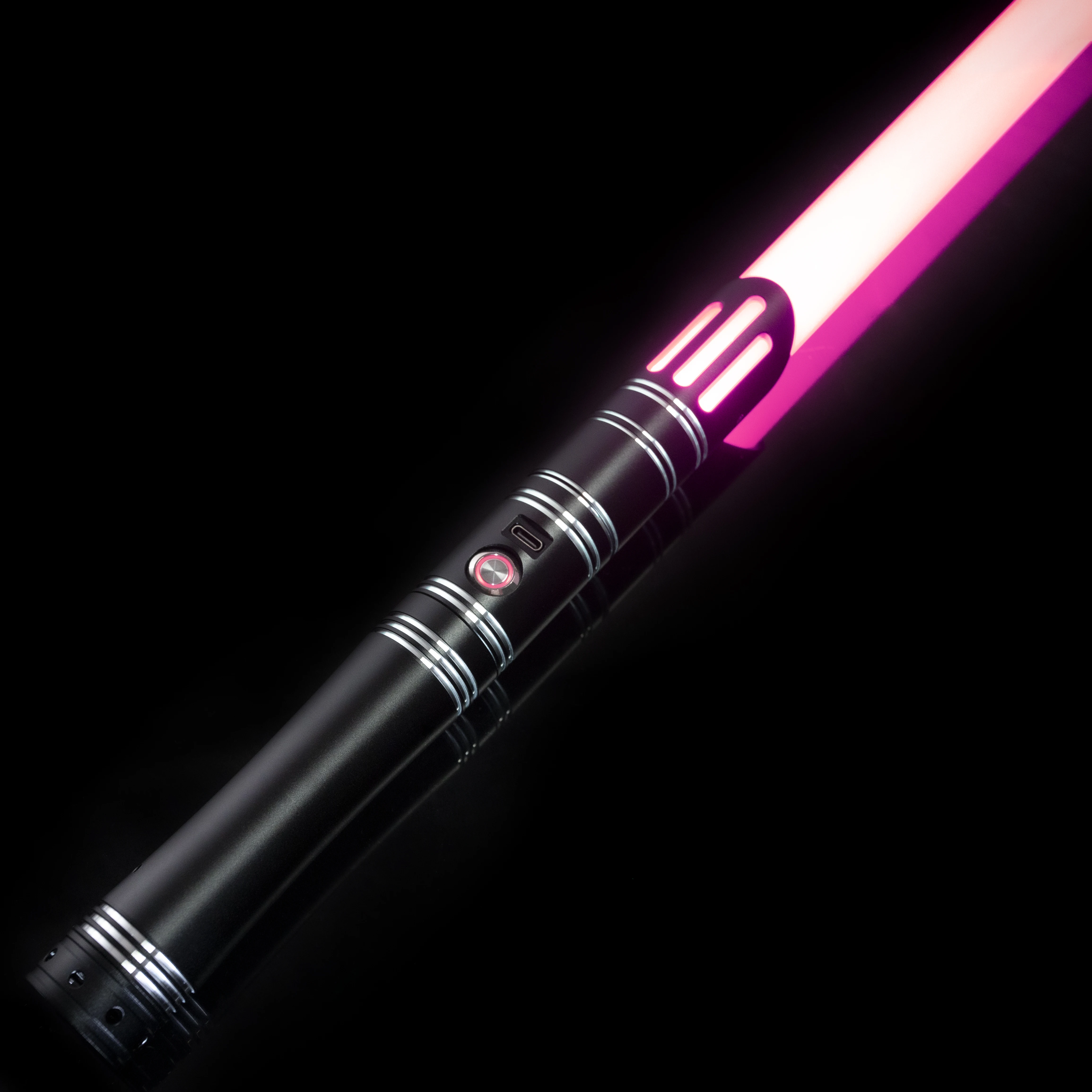 

LGT DAMIENSABER Lightsaber- Sensitive Smooth Swing Light Sabers with 12 Colors Changing 9 Sound Fonts Heavy Dueling Training