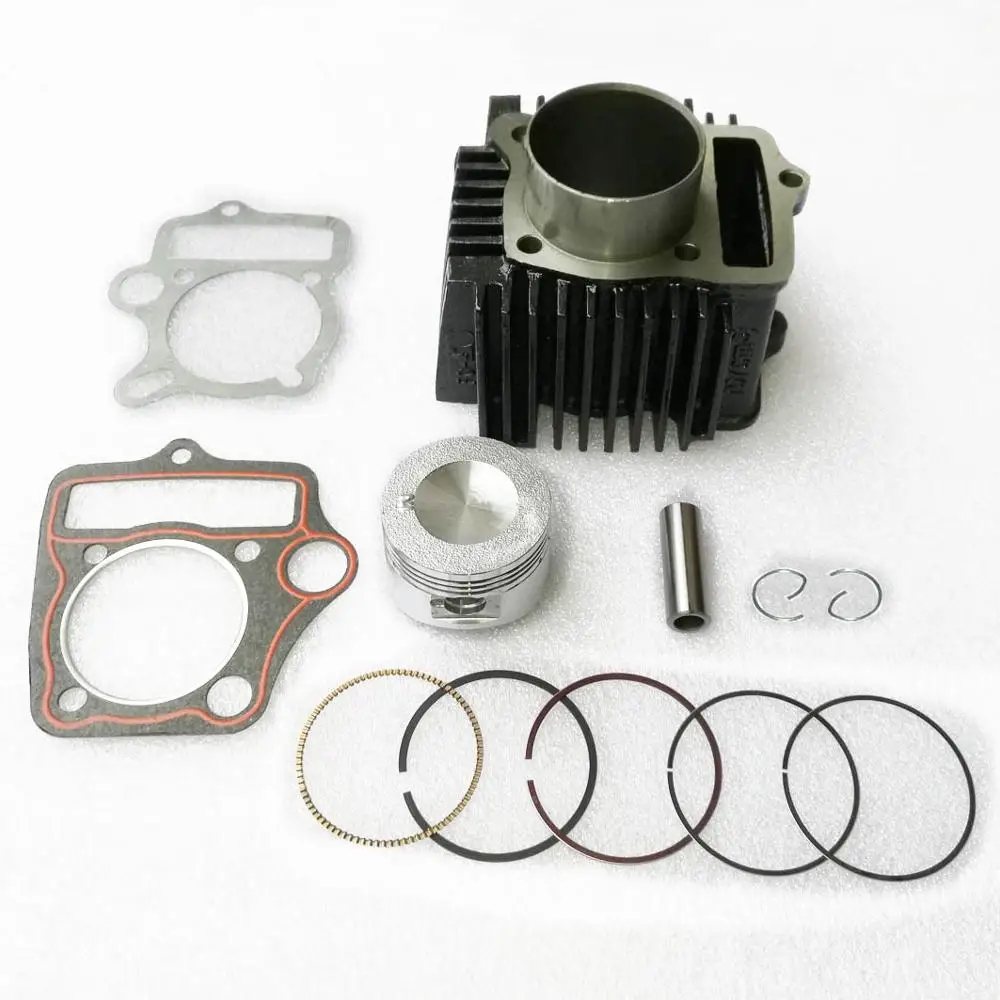 Kit de cilindro 110cc adequado para Zongshen Lifan Loncin Bashan Jianshe Jialing Honda etc....Motor de motocicleta horizontal 110cc