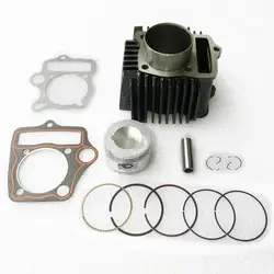 110cc cylinder Kit fit for Zongshen Lifan Loncin Bashan Jianshe Jialing Honda etc....Horizontal 110cc motorcycle engine