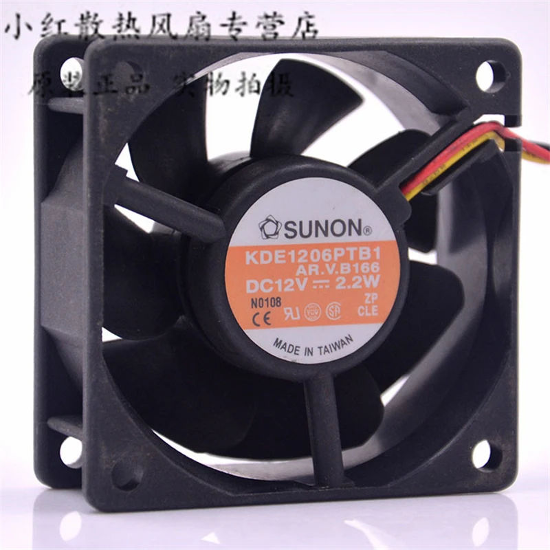 

Original 6025 12V 2.2W KDE1206PTB1 6cm Chassis power Server cooling CPU graphics fan cooling fan