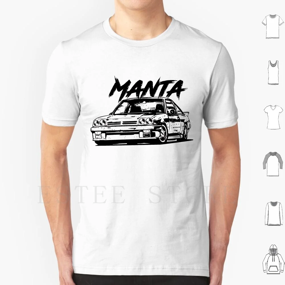 Manta B & Quot ; Dirty Style & Quot ; T Shirt Cotton Men DIY Print Enthusiast Tuning Lover Opel Opel Opel Enthusiast Opel Lover