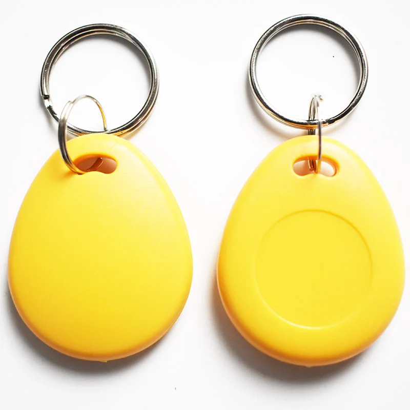 5Pcs/Lot 125Khz Proximity RFID T5577 Rewriteable Token Tag Keyfobs Keychains Access Control Smart Card