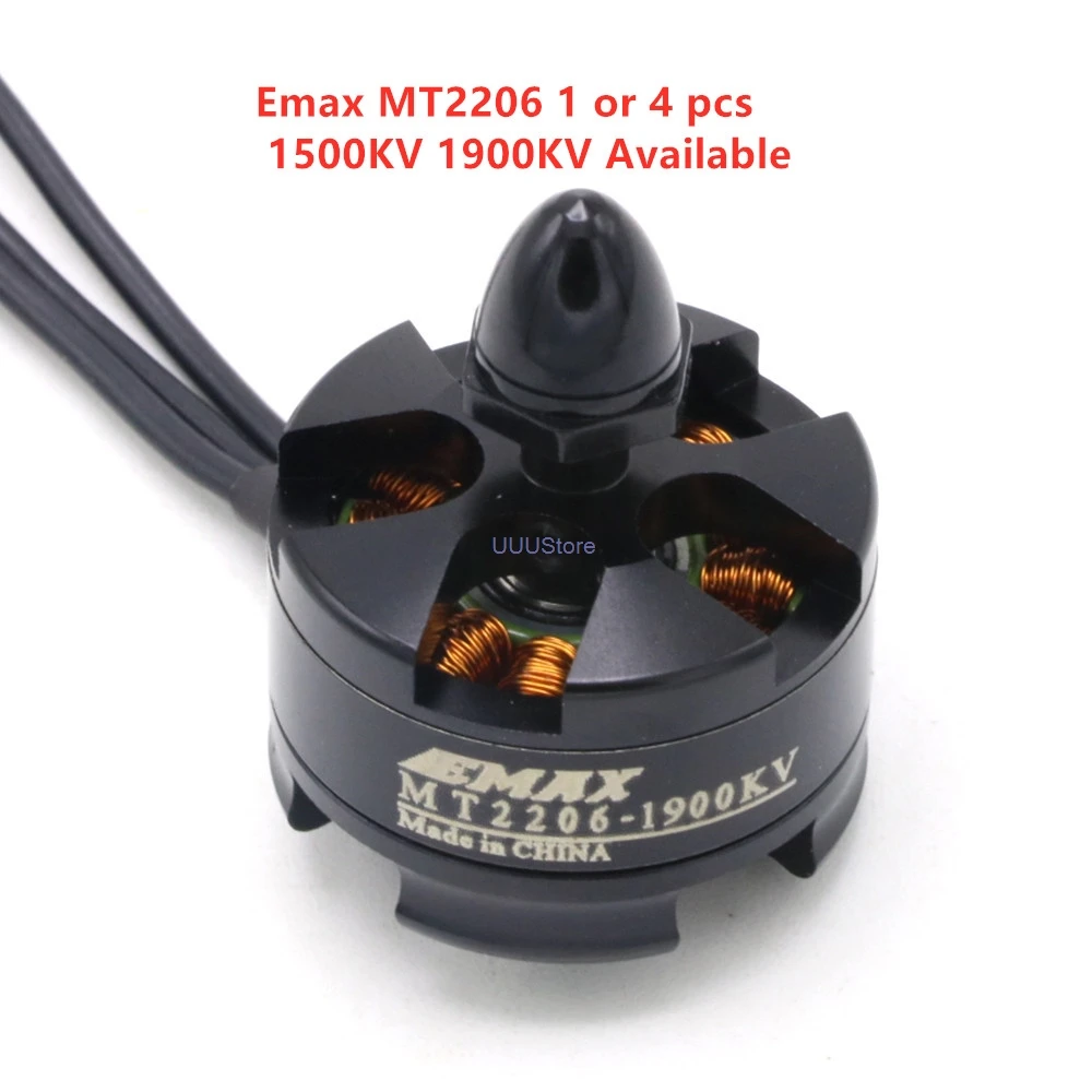 1pcs/4pcs Emax MT2206 1600KV 1900KV CW or CCW Brushless Motor For Mini Racing drone Multirotor Quadcopter