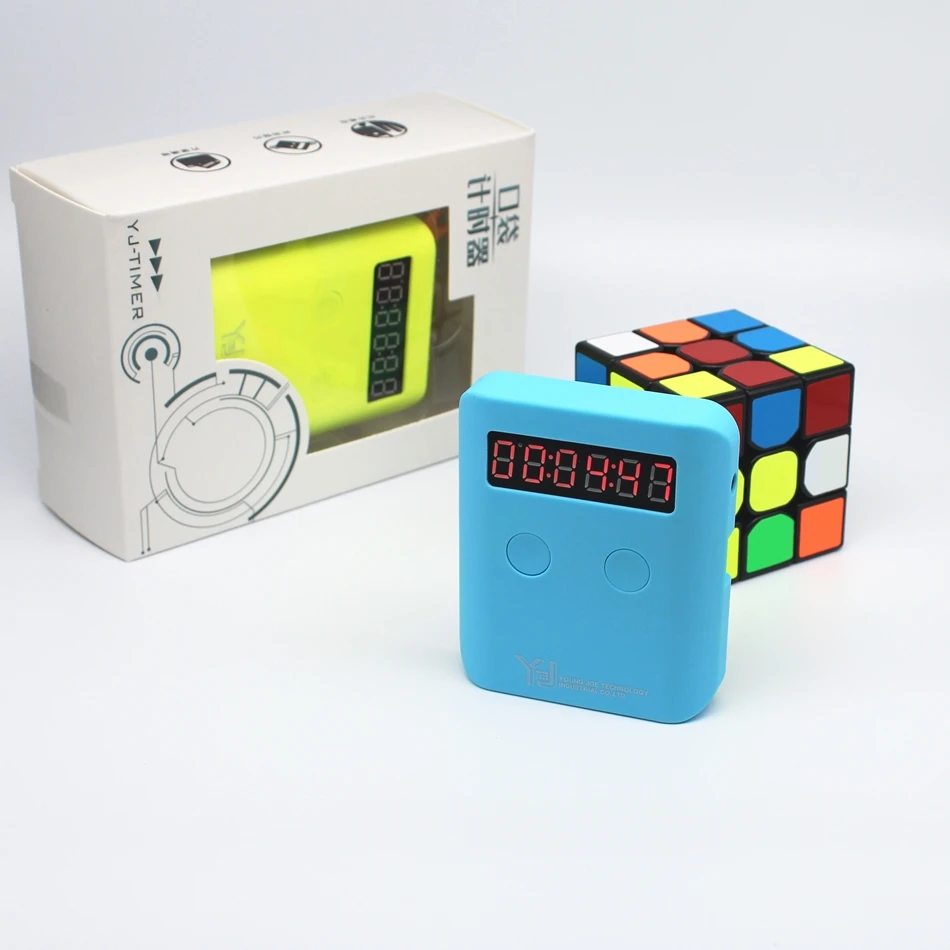 YJ timer ,cube timer , timer for cube YJ – minuterie pour cube magique, puzzle, minuterie de poche Yongjun, capteur infrarouge portable et innovant