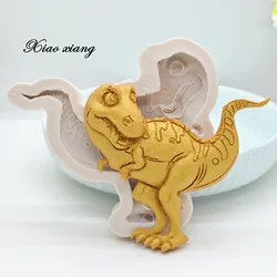 3D Dinosaur Silicone Fondant Cake Molds For Baking Dragon Cake Decorating Baking Tools Pastry Kitchen Baking Accessories M2091