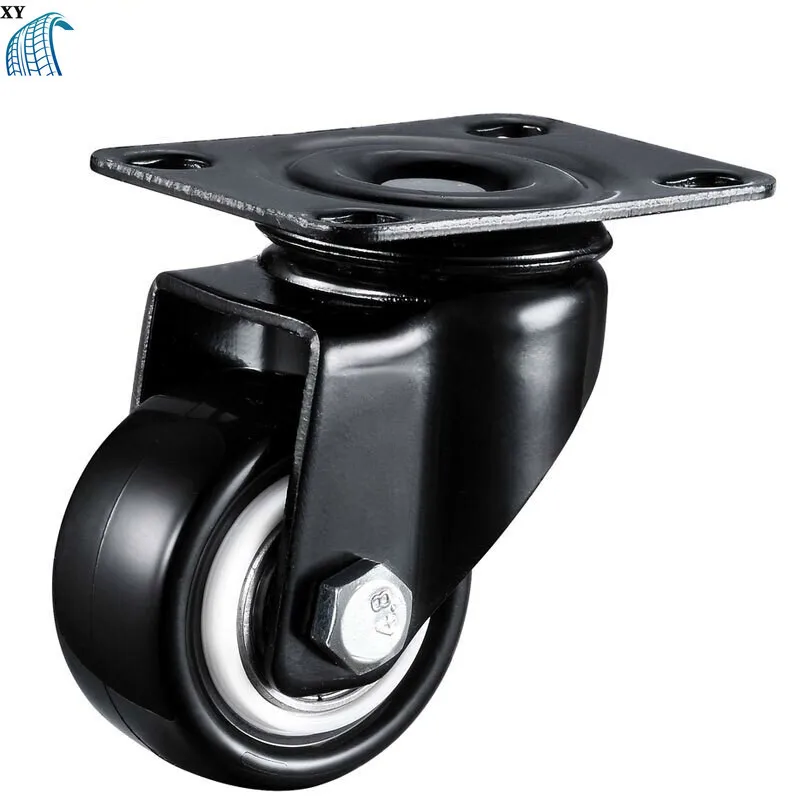 

Universal Wheel Furniture Industrial Wheel Bearing Caster Pulley Roller Cart Wheel Rubber Wheel Accessories 2 inch casters