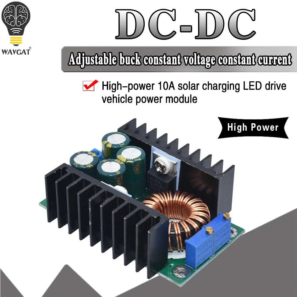 DC/CC regulowany 0.2- 9A 300W przekształtnik Buck 5-40V do 1.2-35V moduł zasilania LED sterownik dla Arduino