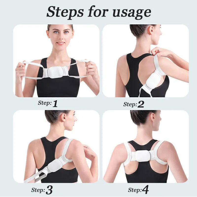 Humpback Straightener Orthotics Back Brace Belt Orthopedic Posture Corset Invisible Posture Corrector Protection Back Pain Relie