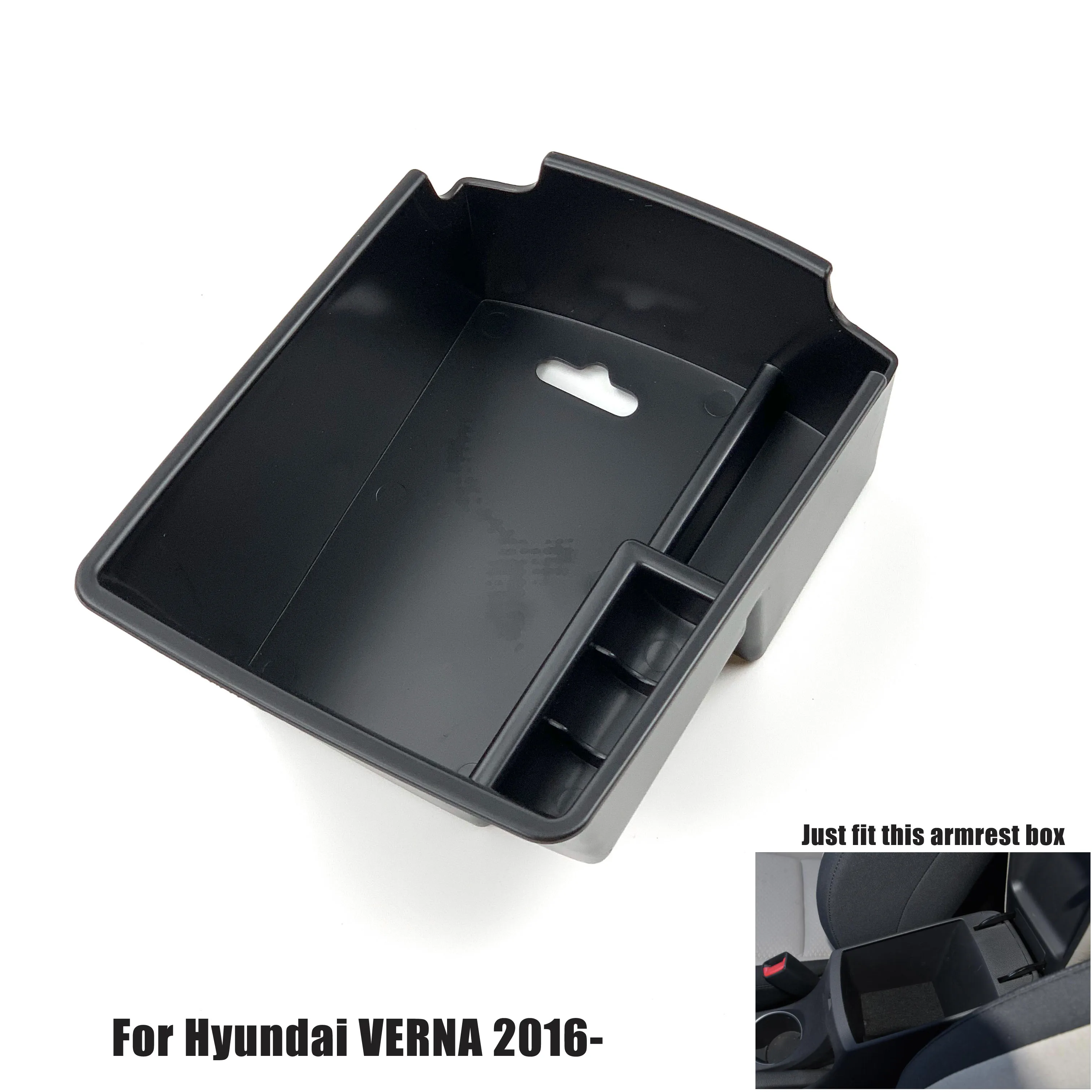 1pcs Automobile Armrest Storage Box For Hyundai CELESTA Kona Encino Tucson IX25 Creta VERNA LAFESTA Elantra iX35/TUCSON Mistra