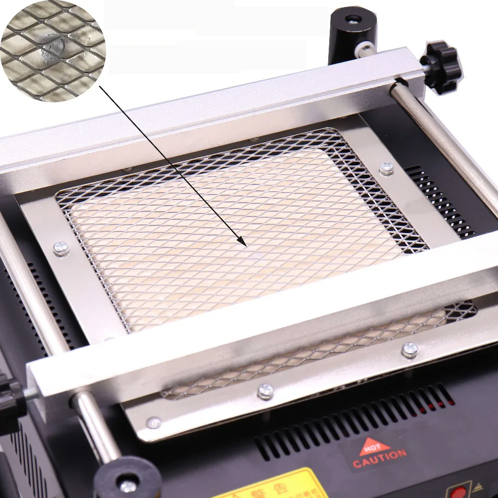 863 3 In 1 Hot Air Gun Soldering สถานี BGA Rework Soldering Station ไฟฟ้า IR Infrared Preheating Station