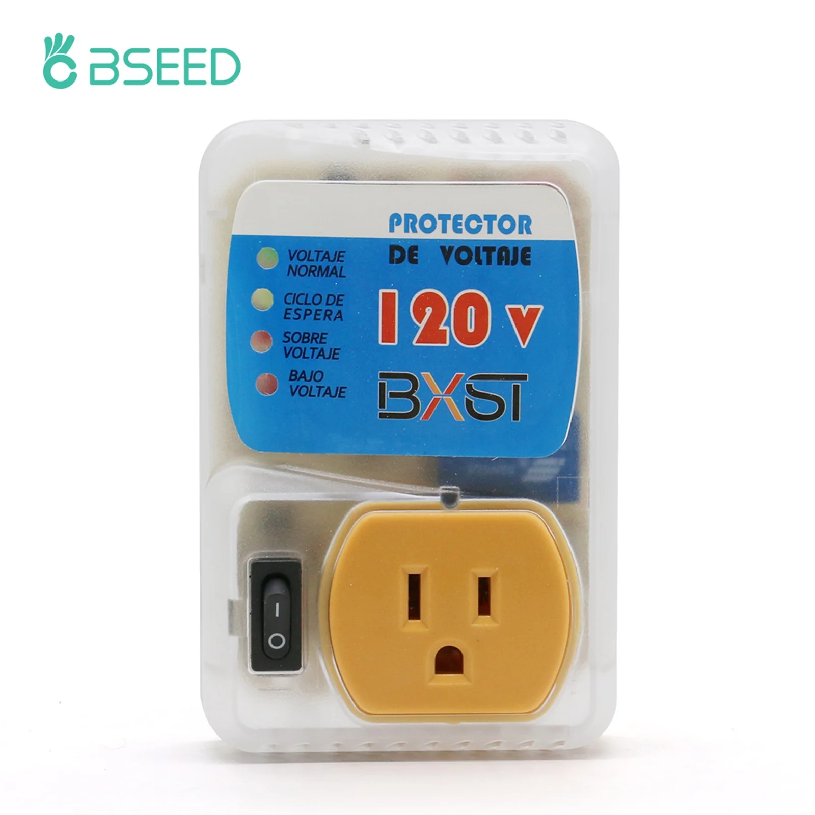 

Сетевая панель BSEED 20A для бытовых приборов, защита от перенапряжения напряжения, желтая розетка стандарта США