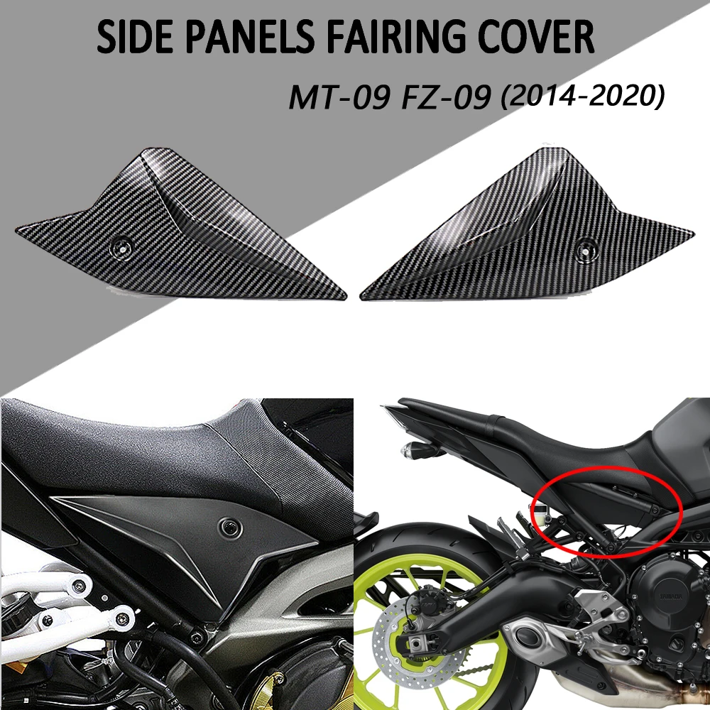 

New For Yamaha MT-09 MT 09 FZ-09 FZ 09 Motorcycle Accessories Side Panels Cover Fairing Cowl Plate Cover MT09 FZ09 2014 - 2020