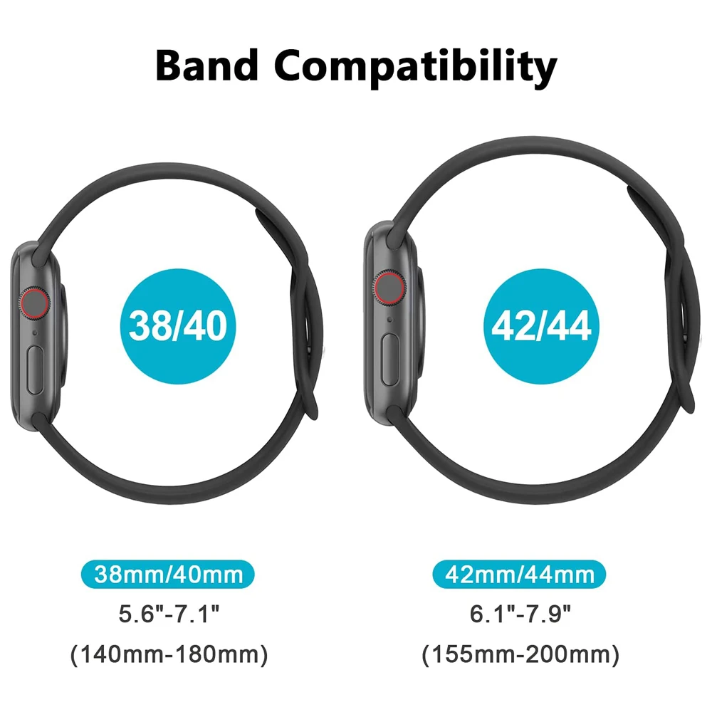 YAYUU ضئيلة سيليكون الفرقة ل سوار ساعة يد آبل 38 مللي متر 42 مللي متر 40 مللي متر 44 مللي متر 41 مللي متر 45 مللي متر رقيقة لينة ضيق حزام ل iWatch سلسلة 7 6 5 4 ...