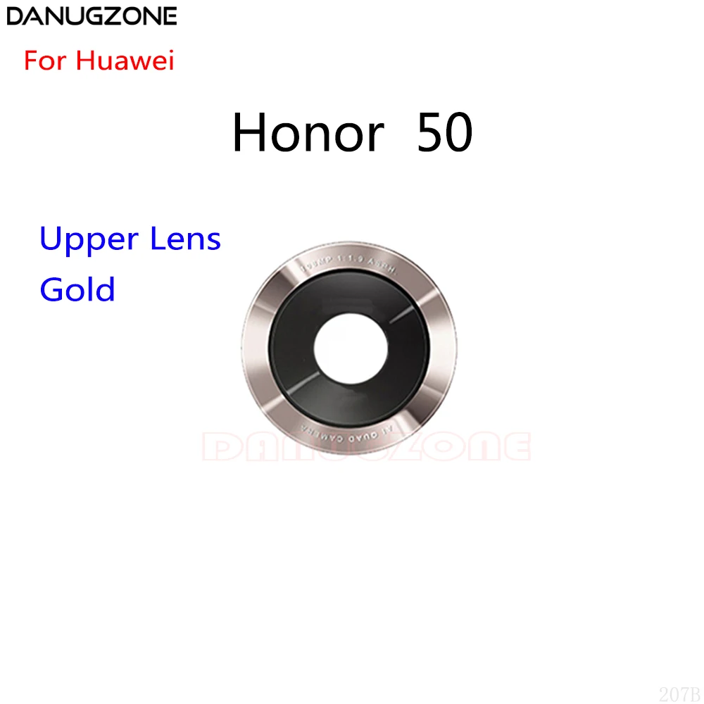 2PCS/Lot For Huawei Honor 50 Back Lens Rear Camera Glass Lens Mirror