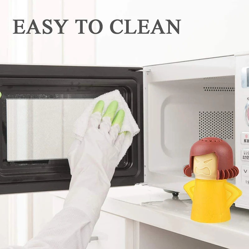 Kitchen Cleaner Angry Mama Microwave Oven Refrigerator Cleaner Decontamination Steam Cleaner Appliances Home Microwave Cleaner