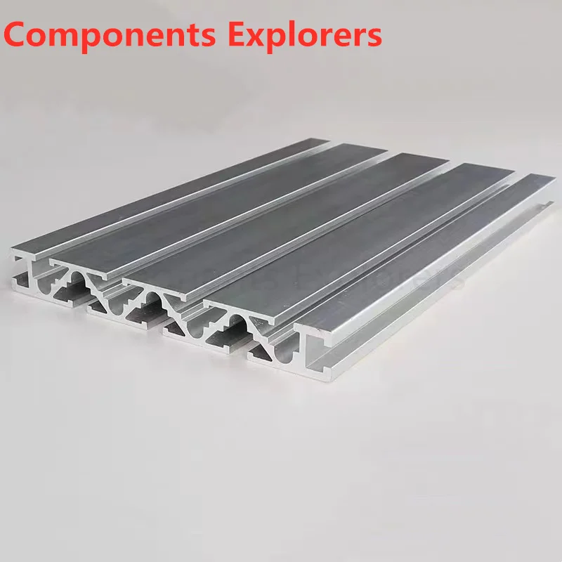 Silver/Black Arbitrary Cutting 1000mm 15120 National Standard Aluminum Extrusion Profile For DIY 3D Printer Workbench CNC