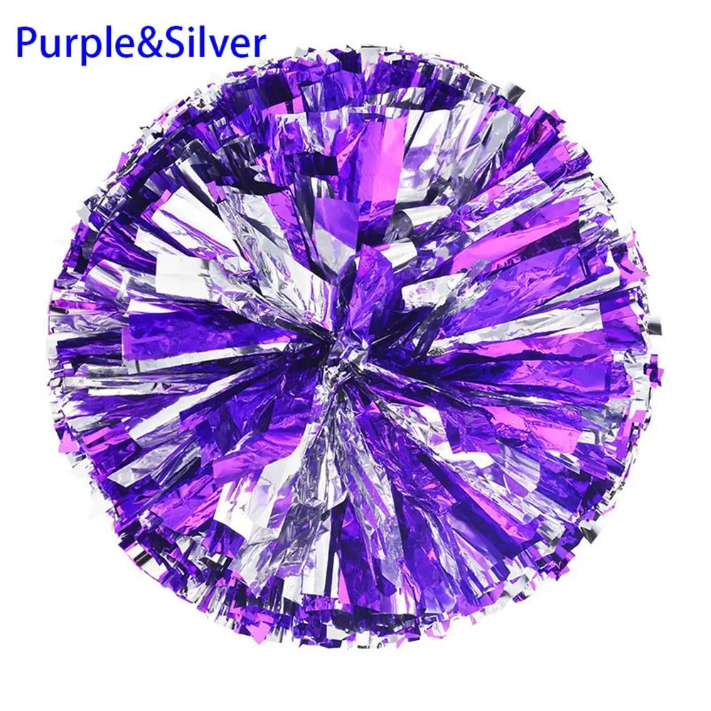 

Double hole handle Competition Flower Dance Party Decorator Cheerleading Cheering Ball Cheerleader Pom Poms Club Sport Supplies