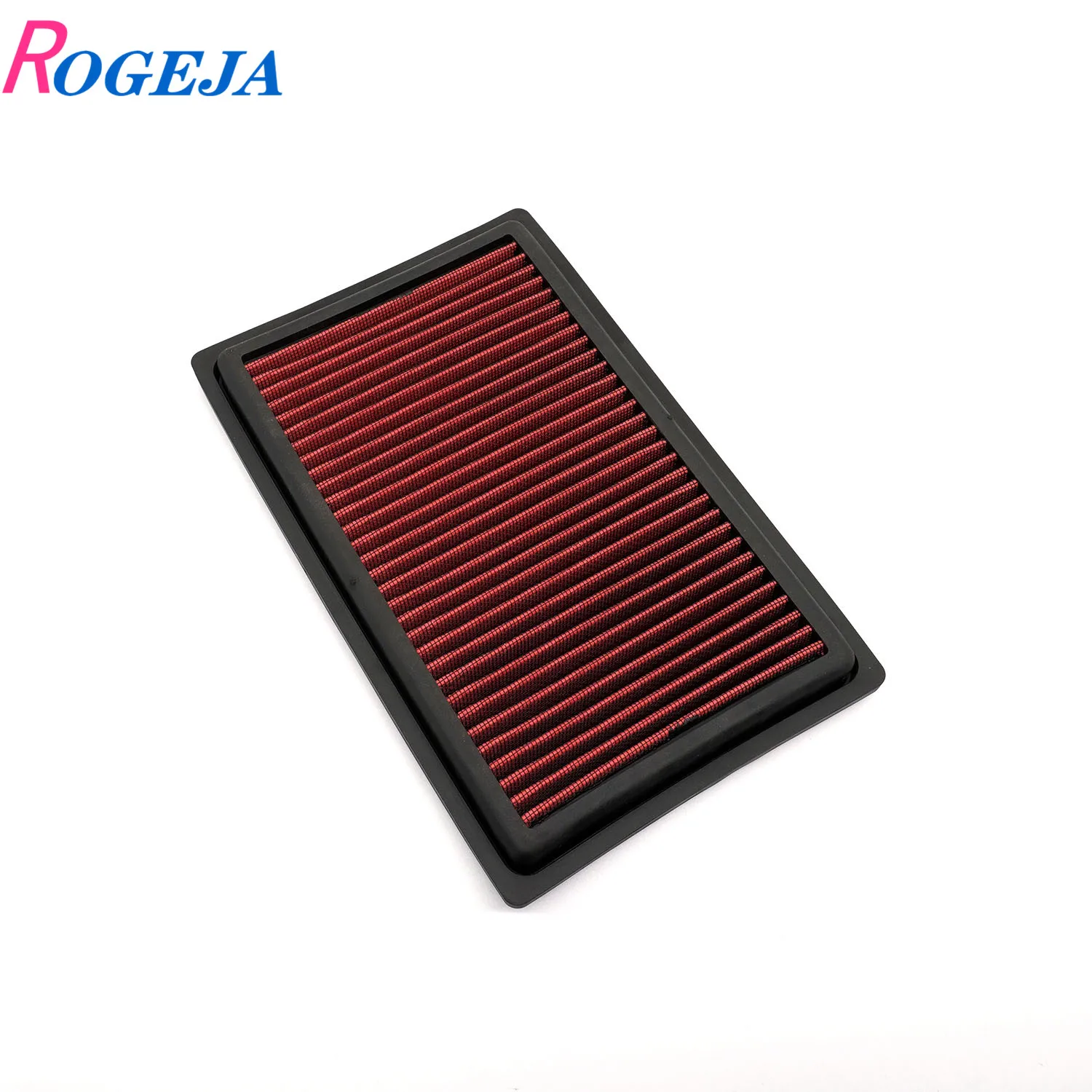 

ROGEJA High Flow Air Filter for Mercedes Benz W205 2.0L C E GLC SLC SLK Series Washable Reusable Performance Cold Air Intake