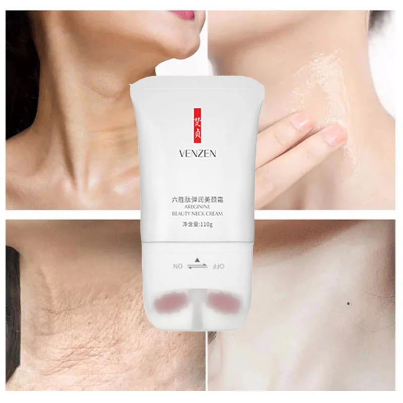 

Neck Firming Anti-Wrinkle Double -Roller Tone-Up Rejuvenation Cream Whitening Moisturizing Beauty Skin Care Serum Neck Cream