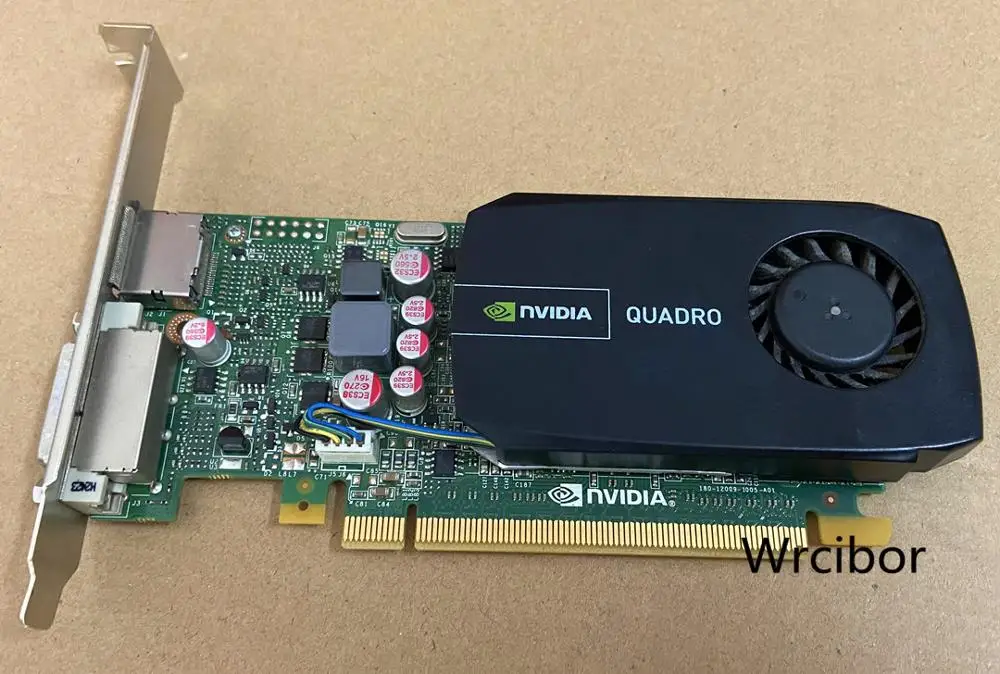 

HP Dell Nvidia Quadro 600 Graphics Video Card 1GB DDR3 PCI-E High Profile