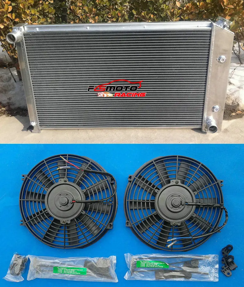 5 Row Full Aluminum Radiator + Fan Cooling For Pontiac Firebird and for Trans Am 1970-1981 1971 1972 1973 1974 75 76