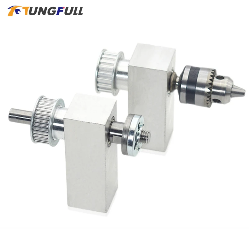 Miniature Table Saw Lifting Spindle DIY Woodworking Home Saw Cutting Machine Belts Polishing Spindle Saw Bearing Seat