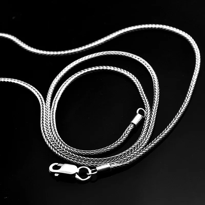 3.5MM Chains Necklaces Snake Bone Chain for Men Long Necklace Stainless Steel Jewelry