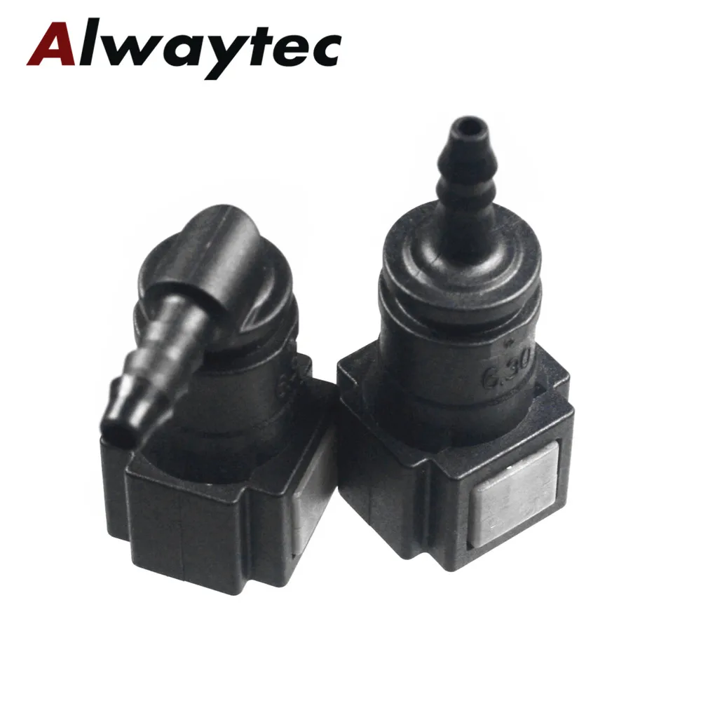 6.35mm 연료 퀵 커넥터 1/4 ''나일론 파이프 메탄올 호스 연결 오토바이 자동 디젤 차량 연료 SCR 시스템 ﻿