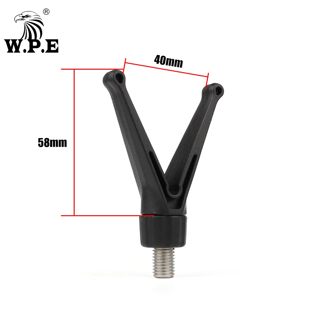 Cabezal V W.P.E – Soporte para caña pesca carpa - imagen 4
