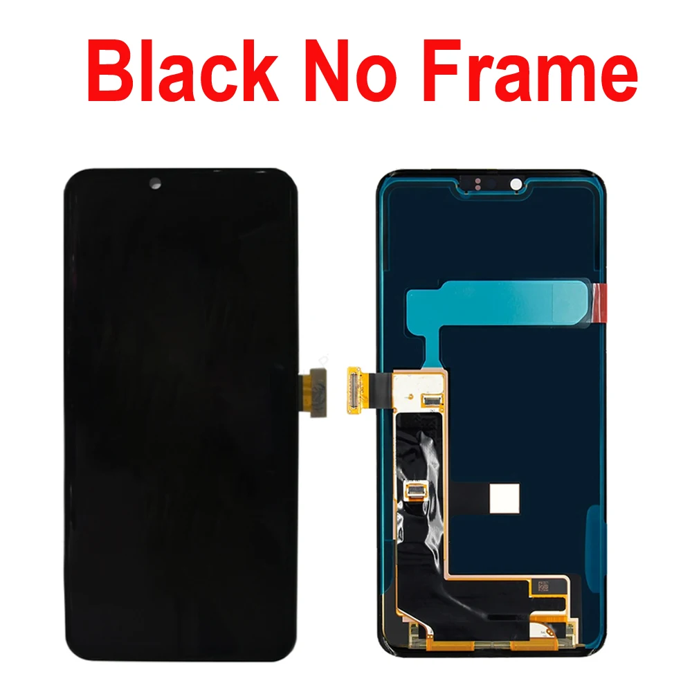 Original LCD For LG G8 G820 G8 ThinQ LCD Display Touch Screen Digitizer Assembly Frame G820QM G820V G820N LMG820QM7 G820UMB