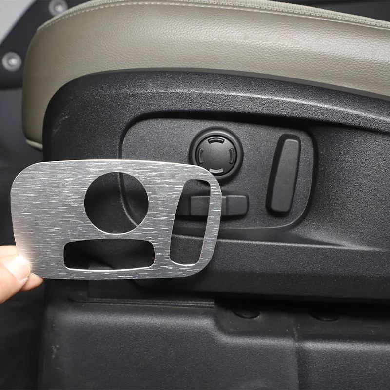 

Car Seat Adjustment Switch Patch Decorative Cover For Land Rover Range Rover Sport Velar Defender Discovery 5 Car Accessories