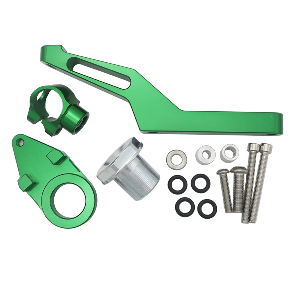 Für Kawasaki Ninja ZX-6R ZX6R 636cc 2009-2025 Motorrad Zubehör NINJA ZX 6R Lenkung Dämpfer Halterung Mount Kit