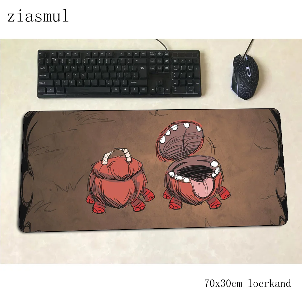 dont starve mouse pad gamer big 70x30cm gaming mousepad pc notbook desk mat cute padmouse games High quality gamer mats gamepad
