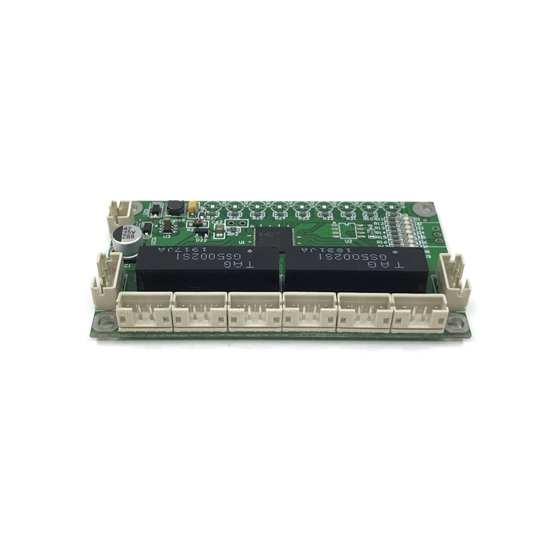 ANDDEAR Disesuaikan Industrial8 Port 10/100M Unmanage Jaringan Ethernet Switch 12V Pcba Modul Jaringan Switch