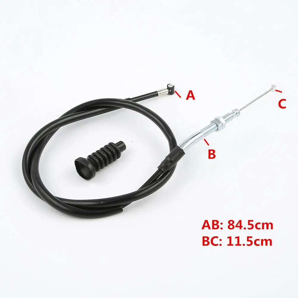 

Motorcycle Clutch Cable For Kawasaki KLX450R 08-09 Replace for 54011-0065 Black