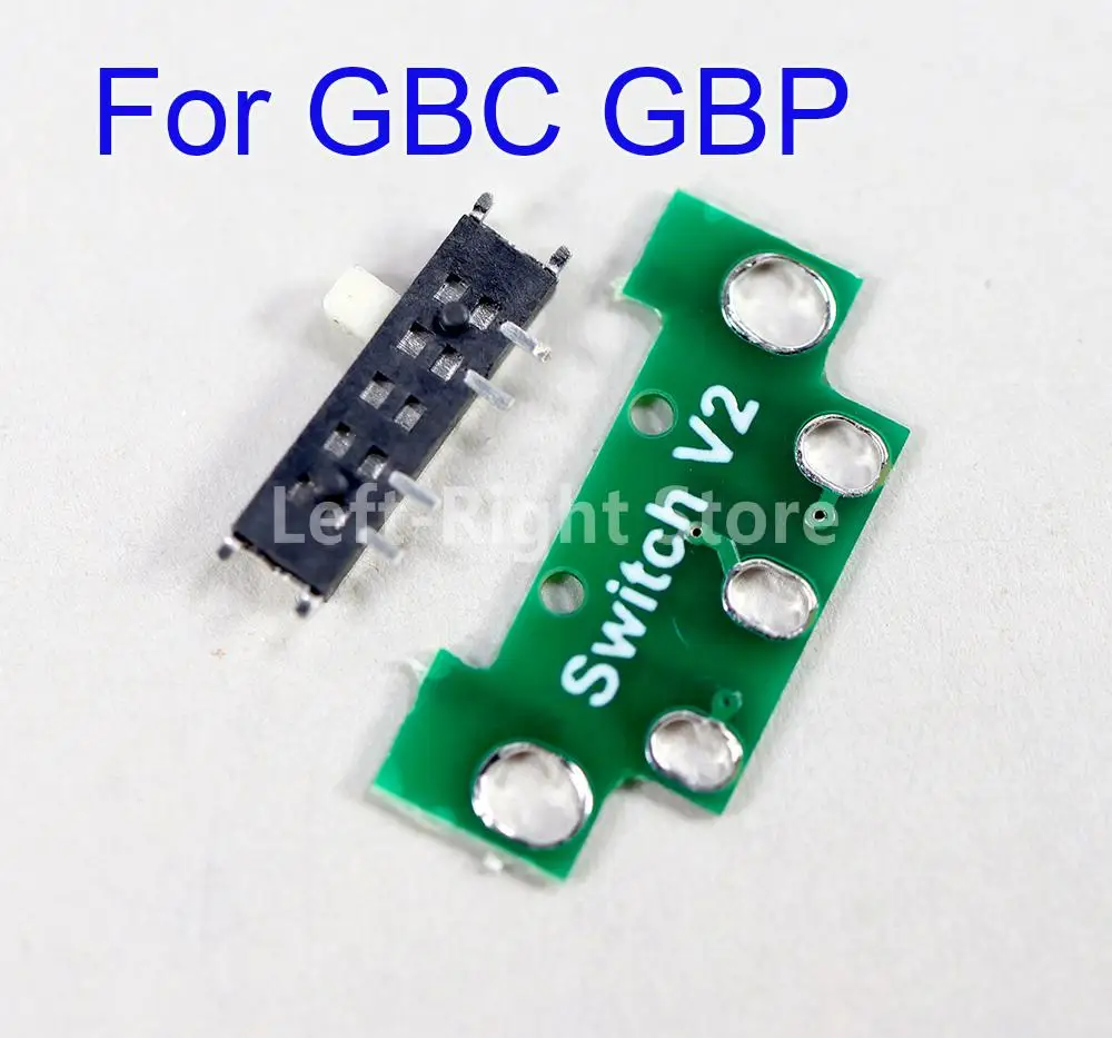 100sets On Off Power Switch Buttons For GBA Game Console OEM Replacement Power Switch For GBA SP/GBC/GBP Power Board